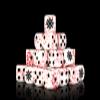 Baron of Dice Chaos Star Resin Dice - Set of 25 (Round, Bloody Massacre) view 1