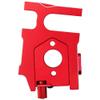 Vgoohobby Metal Sliding Motor Mount & Motor Mount Plate Center Diff Differential Mount Compatible with Arrma Kraton Typhon Outcast 6S Felony Talion Mojave RC Car Upgrade Parts (Red) view 3