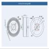 CHUNYE Framed Outrunner Motor Exoskeleton Robot Motor with Hall Sensor R80 KV110 48V view 4