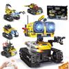 CUBIMANA Robot Building Toys for Kids - 5 in 1 Remote- & App-Controlled Robots Toy, RC Wall/Engineering/Mech Scorpion Building STEM Toys, Robot Toy Gifts for Kids Boys Girls Age 10+ (560 PCS) view 1