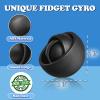 Fidget Toys Adults 4 PCs, Sensory Figette Spinner Anxiety Stress Relief Toys Quiet Fidgets Gyro for Autism ADHD Kids Gifts Cool Gadget Office Desk Toy Easter Basket Stuffers for Teen Boys view 2
