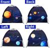 Kids Play Tent Lucky Castle Playhouse for Boys and Girls Easy Fun Dome Tent Camping Playground Pop Up Tent for Kids Indoor and Outdoor Imaginative Play Perfect Kid's Gift (Solar System) view 2