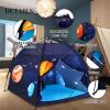 Kids Play Tent Lucky Castle Playhouse for Boys and Girls Easy Fun Dome Tent Camping Playground Pop Up Tent for Kids Indoor and Outdoor Imaginative Play Perfect Kid's Gift (Solar System) view 4