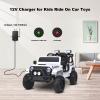 12V Kids Charger for Ride On Toys Car 12 Volt Battery Charger for Wrangler SUV Jeep ATV Mercedes Lamborghini Quad Kidzone Bumper Disney Toy Car 12 Volt Charger for Ride on Toys view 4