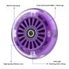 Gladeer 90mm Wiggle Car Polyurethane Replacement Wheels Set Upgrades for PlasmaCar Ride-on Toys Wiggle Car Replacement Wheels, 4-Pack (Purple) view 2