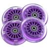 Gladeer 90mm Wiggle Car Polyurethane Replacement Wheels Set Upgrades for PlasmaCar Ride-on Toys Wiggle Car Replacement Wheels, 4-Pack (Purple) view 4