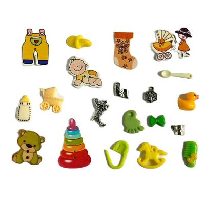 TomToy Baby Theme I spy trinkets Sets for I Spy Bag, Bottle (Fairy) (Neutral), Small