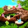 Poen 150 Pcs Glitter Mini Dinosaur Figures Resin Tiny Small Dinosaur Toys Garden Realistic Miniature Figurines for Bag Cake Topper Birthday Party Favors view 4