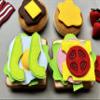 Large Breakfast Set with Bread and Pancake - Handmade Educational Montessori Kitchen Toys for Toddlers Ages 3-6 and Older Children - Pretend Cooking Dramatic Play view 3