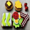 Large Breakfast Set with Bread and Pancake - Handmade Educational Montessori Kitchen Toys for Toddlers Ages 3-6 and Older Children - Pretend Cooking Dramatic Play view 4