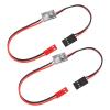 Micro Traders 2pcs 2A High Current Remote Control Electronic Switch 3-5V Low Voltage Version Aerial Protection for RC Drone Water Pump PWM Signal Control view 1