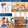 16-Piece Toddler Construction Kit: Interactive Learning Toy Set with Realistic Tools - Drill, Hammer, Saw - Ideal for Young Builders & Educational Play view 2