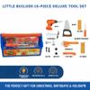 16-Piece Toddler Construction Kit: Interactive Learning Toy Set with Realistic Tools - Drill, Hammer, Saw - Ideal for Young Builders & Educational Play view 3