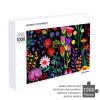 1000 PCS Jigsaw Puzzle for Adults Wooden Challenging Puzzle Vines and Wildflowers Custom Personalized Picture Puzzle for Adults & Kids Family Game Nights Wooden Puzzle view 3