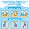 Kasfalci Sequencing Cards,Sequence Board Game for Kids,Speech Therapy Materials Toys for Autism,Story Storytelling,Social Skills,Sentence Building,Preschool Learning Activities,Classroom & Homeschool view 2