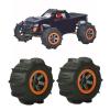 1:12 1/12 RC Car Wheel Rims Kit Sand Beach Assembly Upgrade Tire Tyre Hex Hubs Model for 9116 104009 Vehicles Off-Road Drifting Modification Accessories (Color : 2 Pieces) view 1