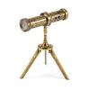Antique Brass Kaleidoscope Gift for Men, Kids and Adults, Vintage Collectibles for Birthday, Christmas Any Occasion, Unique Gift Idea (with Stand, One) view 1