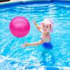 GCQJOQ 6 Pcs Playground Balls for Kids, 9 Inch Inflatable Bouncy Balls with Pump for Kickball, Dodgeballs, Indoor Outdoor Play Balls view 3