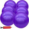 GCQJOQ 6 Pcs Playground Balls for Kids 9 Inch Inflatable Bouncy Balls view 1