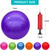 GCQJOQ 6 Pcs Playground Balls for Kids 9 Inch Inflatable Bouncy Balls view 2