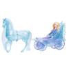 Mattel Disney Frozen Elsa Fashion Doll with Removeable Dress & Shoes, Mythical Horse-Like Nokk & Adventure Carriage, Inspired by Frozen: Winter Festival view 4