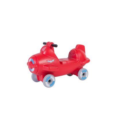 Step2 Sky Rider Kids Push Car, Foot Powered Ride On Toy, Practice Balance with 4 Wheels, Track Not Included, Made of Durable Plastic, Max Weight 50 lbs., for Toddlers 2-5 Years Old, Red