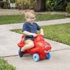 Step2 Sky Rider Kids Push Car, Foot Powered Ride On Toy, Practice Balance with 4 Wheels, Track Not Included, Made of Durable Plastic, Max Weight 50 lbs., for Toddlers 2-5 Years Old, Red view 4