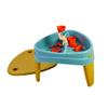 FEBER - Famosa (FEU14000) Casual Play Table - 3-in-1 Children's Play Table - Suitable for Outdoor Use With Three Compartments for Water, Sand and Drawings - Includes Play Accessories. Suitable for view 1