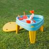 FEBER - Famosa (FEU14000) Casual Play Table - 3-in-1 Children's Play Table - Suitable for Outdoor Use With Three Compartments for Water, Sand and Drawings - Includes Play Accessories. Suitable for view 3