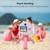 aqxreight Kids Selfie Camera 48MP HD Digital Video Camera for Boys Girls Children Game Music Toy 3-12 Years with Stand (Pink), aqxreightk5z2gxu7cg-13 view 2