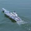 MJHYNBS RC Boat, 2.4Ghz RC Water Aircraft Carrier, 30KM/H High-Speed RC Aircraft Carrier, RC Battleship Suitable for Swimming Pools and Lakes, for Adults and Children view 3