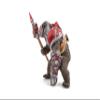 Papo - Mutant Bear Figurine - Hand-Painted Fantasy Warrior Toy for Kids Age 3+ - 36044 - Armored Bear with Mace and Claws - Fantasy & Medieval Collection view 2