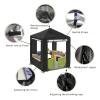 Playhouse Cover, Kids Playhouse Cover for Outdoor Waterproof,Suitable for Step2 Kids Playhouses and Playhouses of The Same Size as Other Brands Kids Playhouses  49.5 W x 49.5 D x 60.2 H view 3