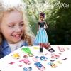 Magnetic Dress Up Dolls, Magnetic Princess Dress Up Paper Dolls, Magnetic Dress Up Dolls for Girls Ages 4-10 Learning Created Imagine Set Birthday Gift (Eva) view 3