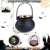 SpringFlower 384 PCS Halloween Party Favors For Kids, 48 Pack Bulk Prefilled Witch Cauldrons Witch Halloween Toys in Bulk, Halloween Party Supplies, Halloween Prizes Gifts for Kids Trick or Treat view 3
