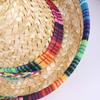 24 Pack Mini Sombrero Hats 5.9 Inch Small Straw Sombreros Party Hats Cinco de Mayo Hats for Kid Pet Doll Themed Party Decoration (Brown) view 3