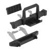 CCKALM Upgrade Parts Compatible with TRX4M for Defender Aluminum Alloy Front Rear Bumper Set with Winch Mount and Grill for 1/18 RC Car Crawler Body Upgrade view 1