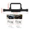 CCKALM Upgrade Parts Compatible with TRX4M for Defender Aluminum Alloy Front Rear Bumper Set with Winch Mount and Grill for 1/18 RC Car Crawler Body Upgrade view 4