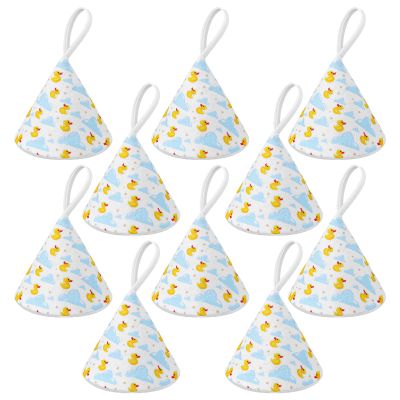 10 Pcs Pee Covers Baby Boy Reusable Pee Covers Baby Boy Strong Water Absorption Cap Shield for Newborn Infant Gift Diaper Changing Accessory