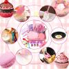 Kids Cooking and Baking Set with Storage Case Complete Cooking Supplies Kids Baking Kit Pretend Play Cooking Toys Unicorn Apron and Chef Hat for Girls & Boys view 4