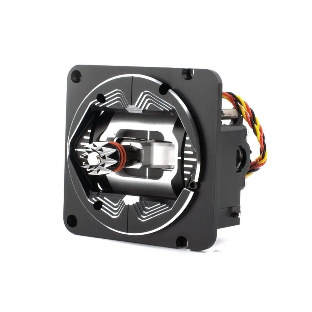 VERBANA for TX16S RC Transmitter AG01 Full CNC Hall-Gimbal Throttle/Self Centering Spare Part Kit for TX16S RC Transmitter Accessories Part (Color : Self Centering)