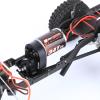 RCAWD 260% More Power Motor 370 34T CR18P Transmission Gearbox Set for Hobbyplus 1/18 CR18P EVO Rock Van Trail Hunter Series Upgrades Part Silver view 4