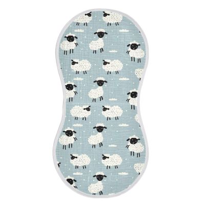 KFBE Cotton Baby Burp Cloths Cute Alpaca Sheep Absorbent Soft Newborn Essentials 20856344