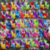 100 Packs Bulk Cow Push Fidget Bubble Mini Pop Keychainfor Adult and Kids,Birthday Party Favors Supplies Gifts Classroom Summer Students Bubble Prize view 2