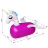 Kid Bouncy un-icornToy,Kids Jumping Animal Toys, Kid Favorite Jumping Toy.Perfect for Birthday, Bouncy Toys for Kids, Supports Up to 220 Pounds. view 3