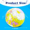 Feradny 36 Pcs 16 inches Inflatable Globe Blow up World Globe PVC Earth Beach Ball Globe Toys for Kids Swimming Pool Game Classroom Playing or Teaching Party Favors Decorations view 2