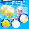 Feradny 36 Pcs 16 inches Inflatable Globe Blow up World Globe PVC Earth Beach Ball Globe Toys for Kids Swimming Pool Game Classroom Playing or Teaching Party Favors Decorations view 3
