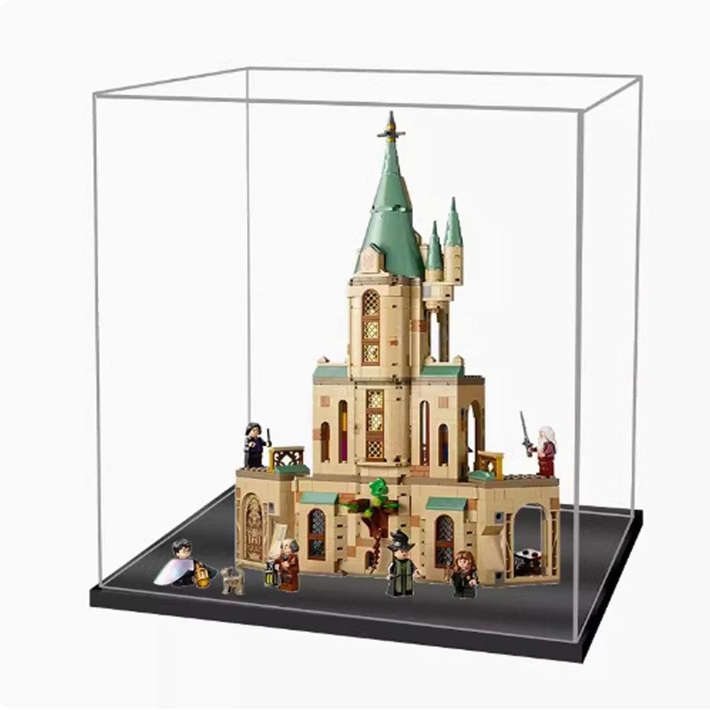 Acrylic Display Case for Lego76402 Dumbledore's Office SceneCompatible LegoModel Gift Storage Display (Model not Included) (3mm)