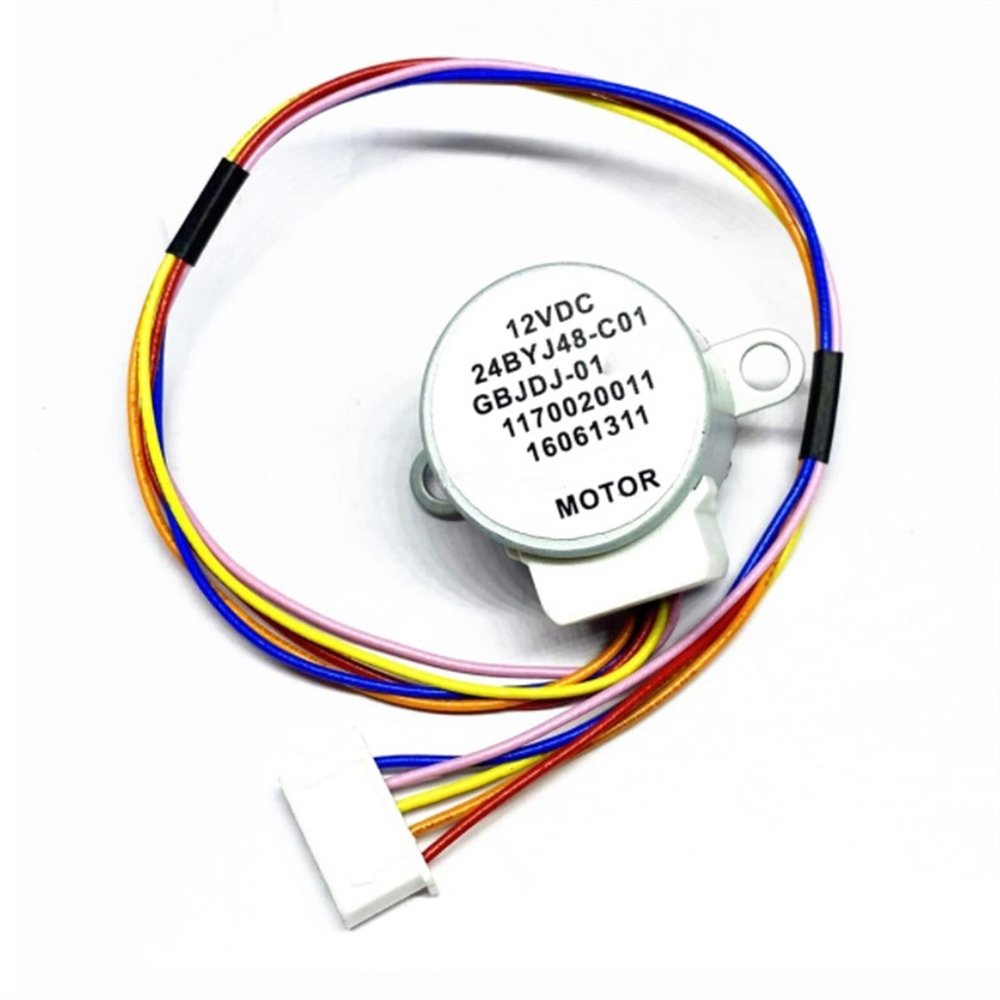 Micro Toy 24BYJ48 Stepper electronic starter, Swing Wind electronic starter, Air Conditioner Hanging Swing Blade Sweeping Wind electronic starter, 12v Air Guide Step electronic starter DIY Engine ( Co