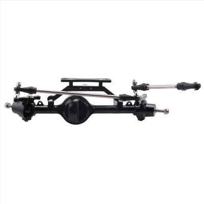 cvking RC Vehicle Axles Compatible with RC4WD for D110 for Gelande II TF2 for Yota II 1/10 RC Car Axle Upgrade Accessories CNC Aluminum Alloy Front Axle